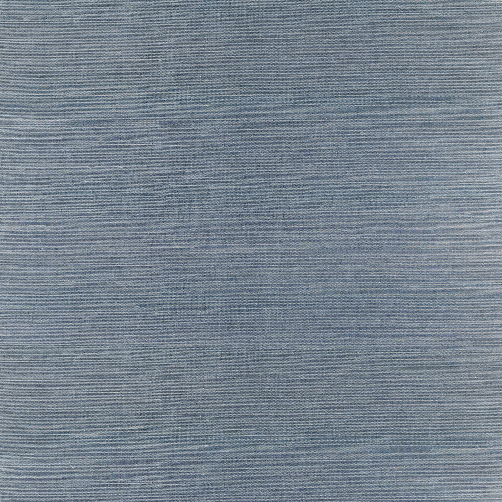 Maguey Sisal Denim Wallpaper by Ronald Redding Designer Sisals Fan Deck Covers about 72 square feet 36-in by 24-ft long roll Unpasted 0 - Fabric Carolina -