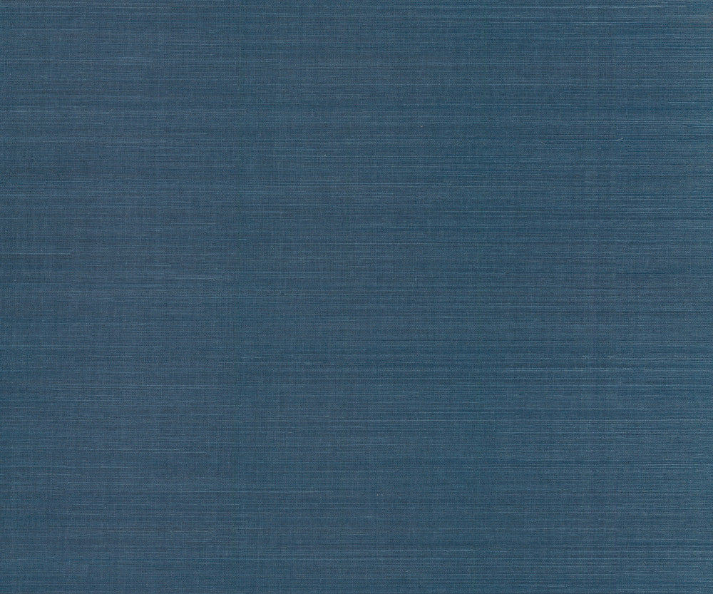 Maguey Sisal Indigo Wallpaper by Ronald Redding Designer Sisals Fan Deck Covers about 72 square feet 36-in by 24-ft long roll Unpasted 0 - Fabric Carolina -