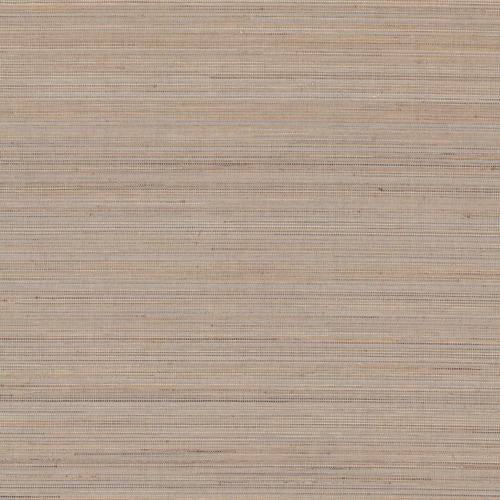 Marled Abaca Grey Wallpaper by Ronald Redding Grasscloth & Natural Resource Covers about 72 square feet 36-in by 24-ft long roll Unpasted 0 - Fabric Carolina -