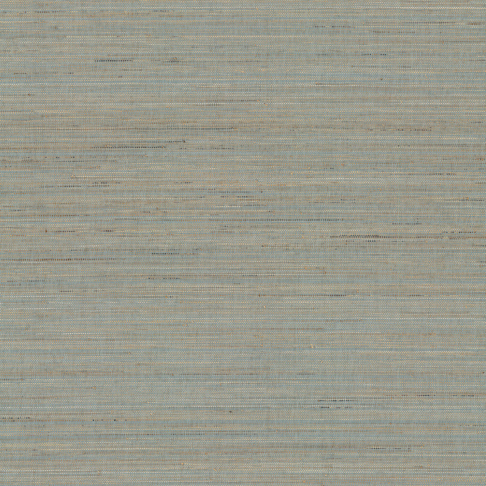Marled Abaca Spruce Wallpaper by Ronald Redding Grasscloth & Natural Resource Covers about 72 square feet 36-in by 24-ft long roll Unpasted 0 - Fabric Carolina -