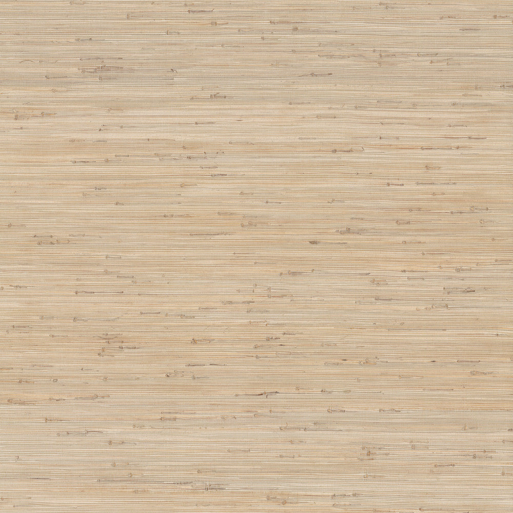 Knotted Grass Natural Wallpaper by Ronald Redding Grasscloth & Natural Resource Covers about 72 square feet 36-in by 24-ft long roll Unpasted 0 - Fabric Carolina -