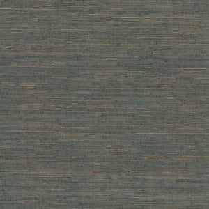 Knotted Grass Dark Teal Wallpaper by Ronald Redding