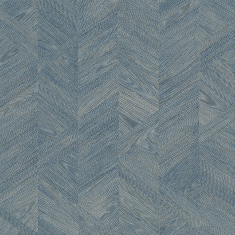 Interlocking Wood Ocean Wallpaper by Ronald Redding Grasscloth & Natural Resource Covers about 72 square feet 36-in by 24-ft long roll Unpasted 0 - Fabric Carolina -