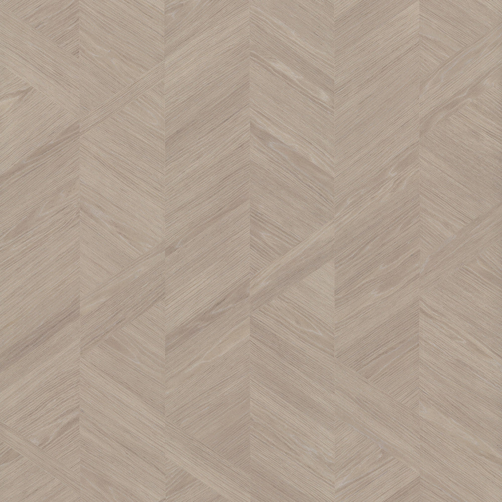 Interlocking Wood Taupe Wallpaper by Ronald Redding Grasscloth & Natural Resource Covers about 72 square feet 36-in by 24-ft long roll Unpasted 0 - Fabric Carolina -