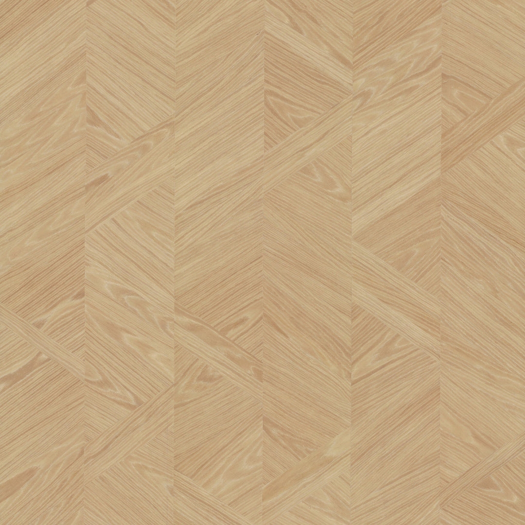 Interlocking Wood Oak Wallpaper by Ronald Redding Designer