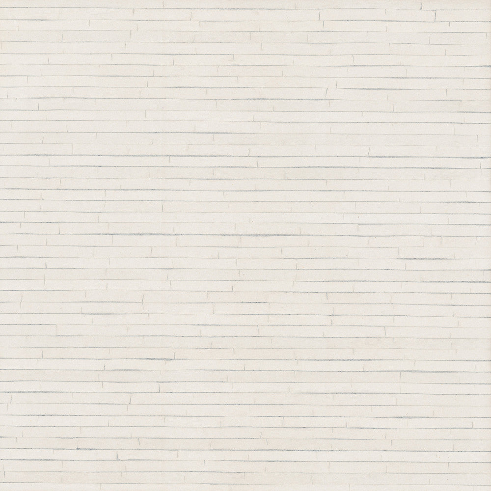 Handcrafted Shimmering Paper White Wallpaper by Ronald Redding Grasscloth & Natural Resource Covers about 72 square feet 36-in by 24-ft long roll Unpasted 0 - Fabric Carolina -