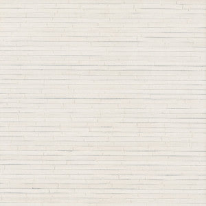 Handcrafted Shimmering Paper White Wallpaper by Ronald Redding