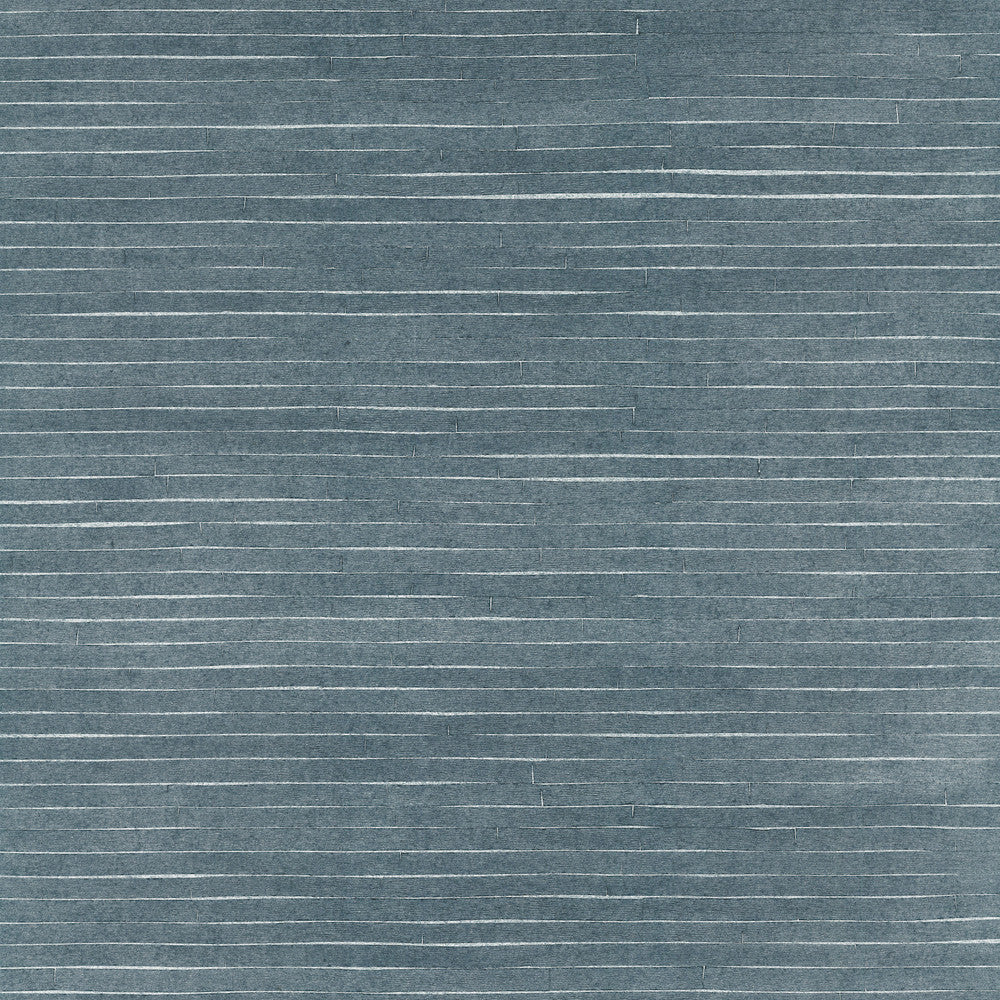 Handcrafted Shimmering Paper Denim Wallpaper by Ronald Redding Grasscloth & Natural Resource Covers about 72 square feet 36-in by 24-ft long roll Unpasted 0 - Fabric Carolina -