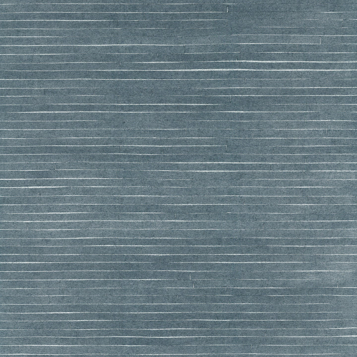 Handcrafted Shimmering Paper Denim Wallpaper by Ronald Redding Grasscloth & Natural Resource Covers about 72 square feet 36-in by 24-ft long roll Unpasted 0 - Fabric Carolina -
