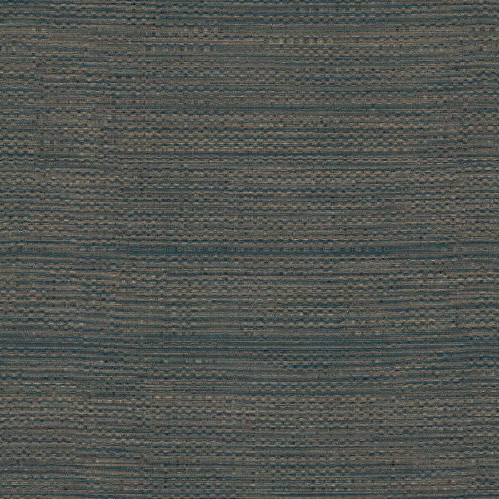 Modern Abaca Peacock Wallpaper by Ronald Redding Grasscloth & Natural Resource Covers about 72 square feet 36-in by 24-ft long roll Unpasted 0 - Fabric Carolina -