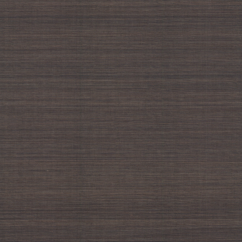 Modern Abaca Black Wallpaper by Ronald Redding Grasscloth & Natural Resource Covers about 72 square feet 36-in by 24-ft long roll Unpasted 0 - Fabric Carolina -