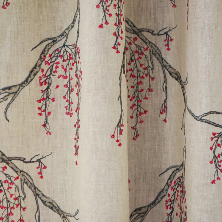 GWENDOLINE 44SJ101 by JF Designer Fabric JF Studio 80% Linen, 18% Viscose, 2% Cotton India  Horizontal: 26 and Vertical: 15 54  - Swanky Fabrics -