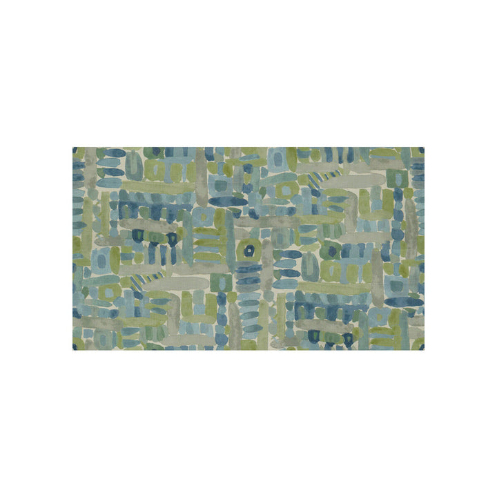 Moriyama Lake by Groundworks Fabric THOMAS O'BRIEN TEXTILES VOL.II LINEN - 100% Austria MEDIUM Horizontal: 29 and Vertical: 33 58 - Fabric Carolina -