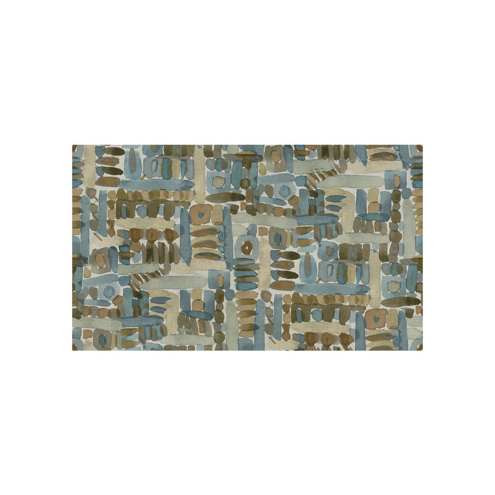 Moriyama Dusk by Groundworks Fabric THOMAS O'BRIEN TEXTILES VOL.II LINEN - 100% Austria MEDIUM Horizontal: 29 and Vertical: 33 58 - Fabric Carolina -