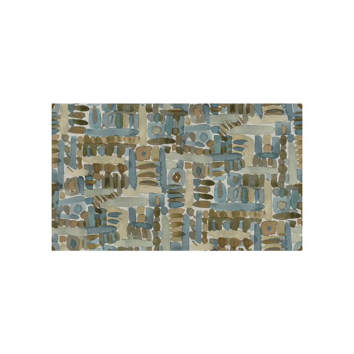 Moriyama Dusk by Groundworks Fabric THOMAS O'BRIEN TEXTILES VOL.II LINEN - 100% Austria MEDIUM Horizontal: 29 and Vertical: 33 58 - Fabric Carolina -