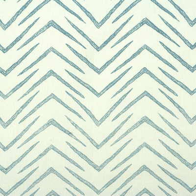 Herringbone White/Sky by Groundworks Fabric ALLEGRA HICKS COLLECTION LINEN - 60%;COTTON - 30%;NYLON - 10% United Kingdom LIGHT Horizontal: 7.75 and Vertical: 16 54 - Fabric Carolina -