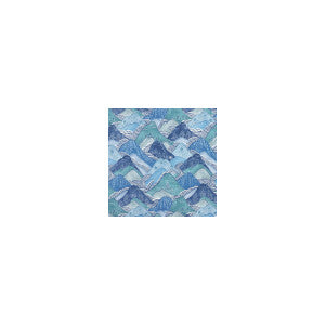 Edo Linen Teal by Groundworks Fabric