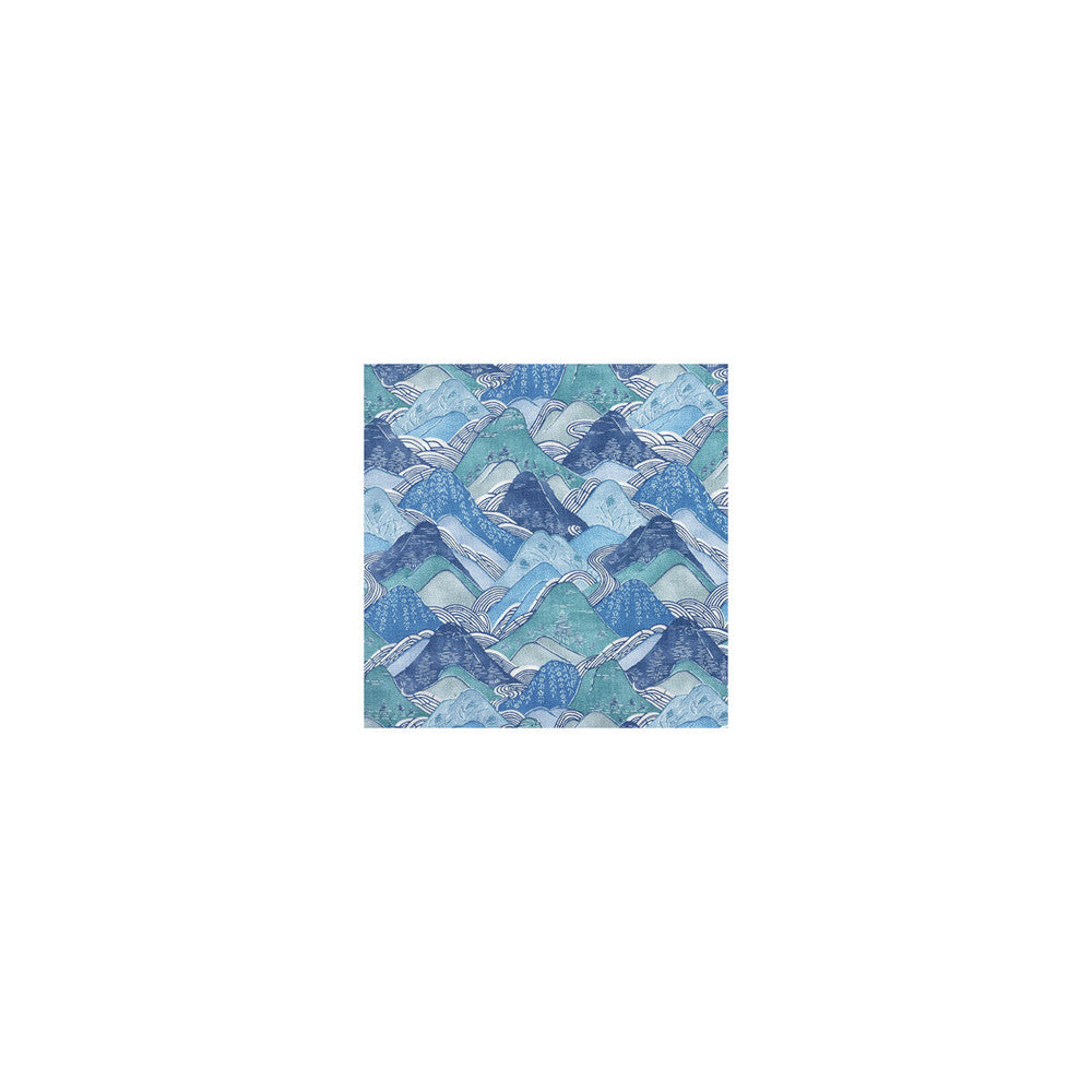 Edo Linen Teal by Groundworks Fabric KELLY WEARSTLER COLLECTION LINEN - 100% United Kingdom Horizontal: 18 and Vertical: 25.25 54 - Fabric Carolina -