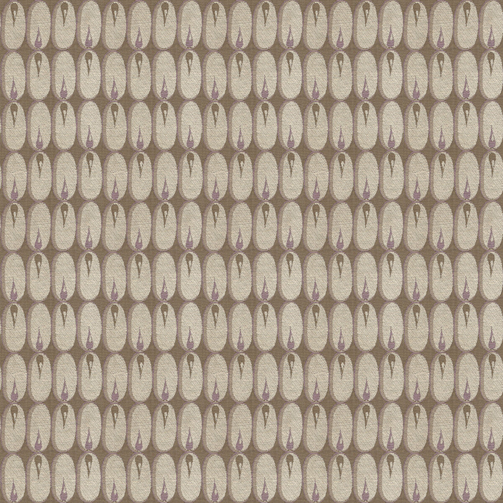Oval Flame Lilac by Lee Jofa Modern Fabric Lee Jofa Modern Fabric Oval Flame LilacFabric ALLEGRA HICKS II COLLECTION VISCOSE - 60%;ACETATE - 18%;POLYESTER - 12%;COTTON - 10% Italy </p><p>Repeat: H: 2.5, V: 4.75 55 - Fabric Carolina -