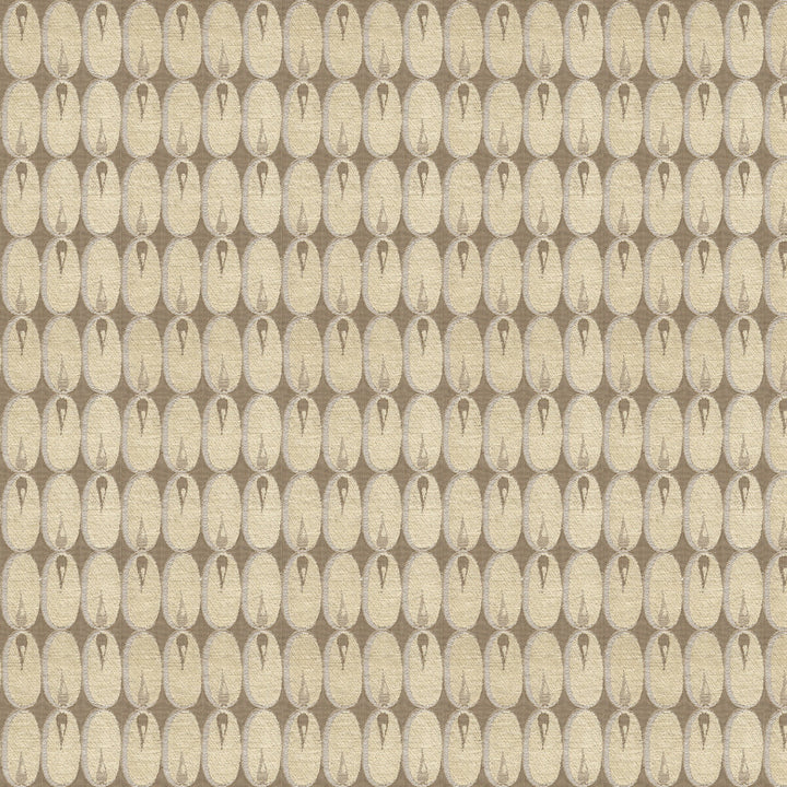 Oval Flame White by Groundworks Fabric ALLEGRA HICKS II COLLECTION VISCOSE - 60%;ACETATE - 18%;POLYESTER - 12%;COTTON - 10% Italy LIGHT Horizontal: 2.5 and Vertical: 4.75 55 - Fabric Carolina -