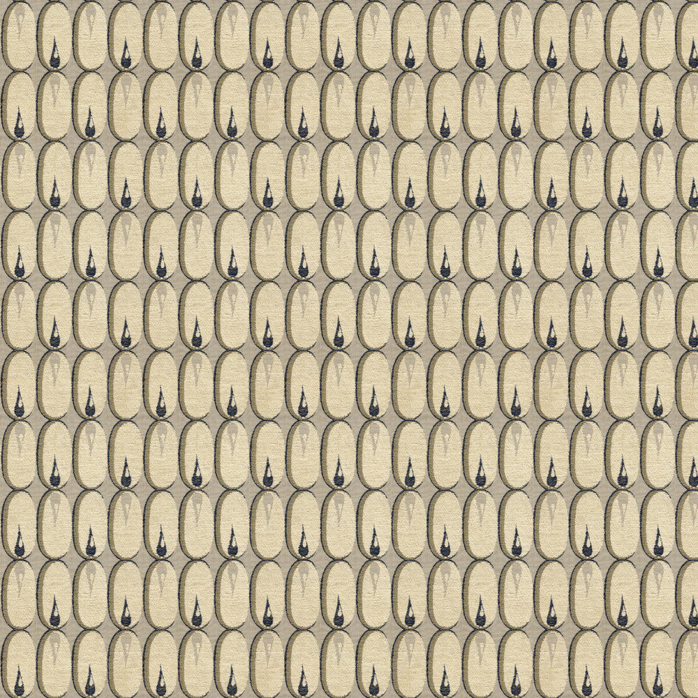 Oval Flame Midnight by Groundworks Fabric ALLEGRA HICKS II COLLECTION VISCOSE - 60%;ACETATE - 18%;POLYESTER - 12%;COTTON - 10% Italy LIGHT Horizontal: 2.5 and Vertical: 4.75 55 - Fabric Carolina -