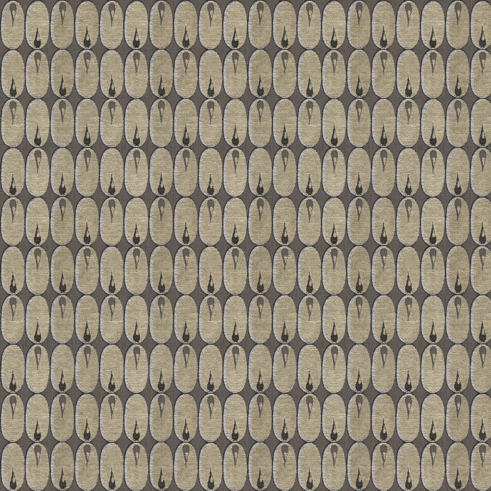 Oval Flame Natural by Groundworks Fabric ALLEGRA HICKS II COLLECTION VISCOSE - 60%;ACETATE - 18%;POLYESTER - 12%;COTTON - 10% Italy LIGHT Horizontal: 2.5 and Vertical: 4.75 55 - Fabric Carolina -