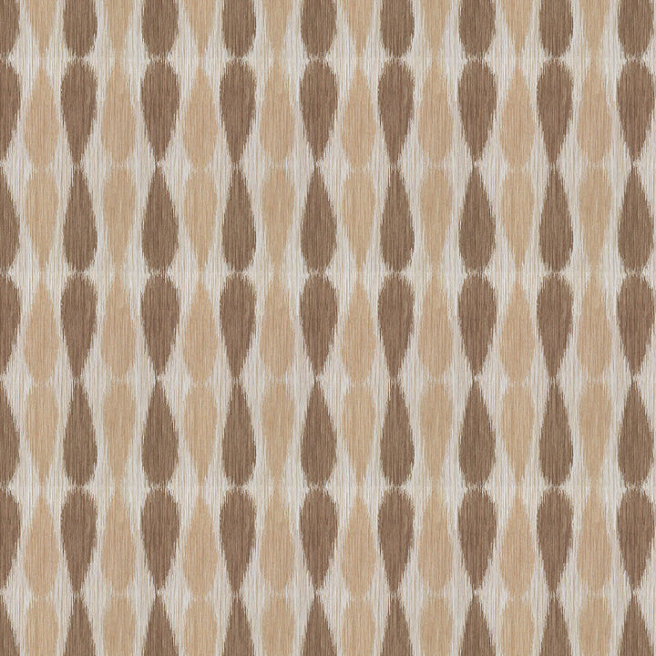 Ikat Drops Taupe by Groundworks Fabric ALLEGRA HICKS II COLLECTION VISCOSE - 60%;LINEN - 26%;NYLON - 7%;POLYESTER - 7% Italy MEDIUM Horizontal: 9 and Vertical: 12 55 - Fabric Carolina -