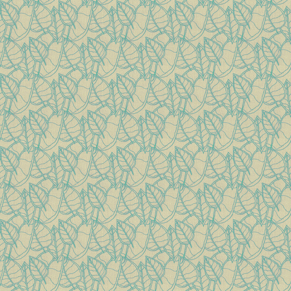 Fall Aqua by Groundworks Fabric ALLEGRA HICKS II COLLECTION LINEN - 60%;COTTON - 30%;NYLON - 10% United Kingdom Horizontal: 4 and Vertical: 5 55 - Fabric Carolina -