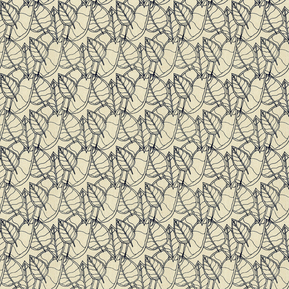 Fall Midnight by Groundworks Fabric ALLEGRA HICKS II COLLECTION LINEN - 60%;COTTON - 30%;NYLON - 10% United Kingdom - Horizontal: 4 and Vertical: 5 55 - Fabric Carolina -