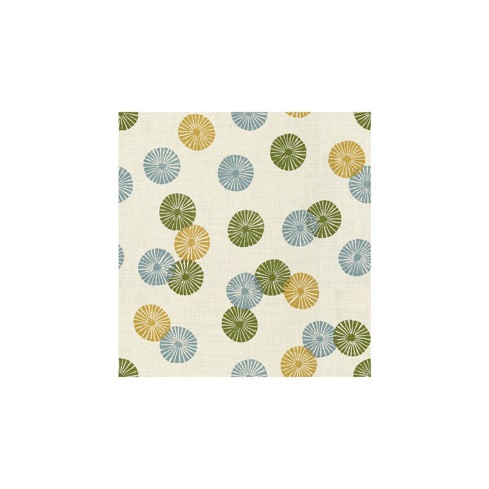 Kasa Sage Green by Groundworks Fabric KALEIDOSCOPE LINEN - 100% United States - Horizontal: 27 and Vertical: 26 54 - Fabric Carolina -