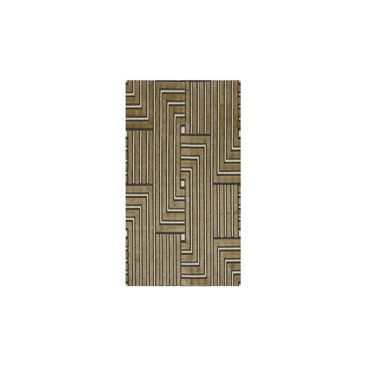 Louvered Maze Linen by Groundworks Fabric VENTANA WEAVES VISCOSE - 100% India HEAVY Horizontal: 8.9 and Vertical: 14.96 55.12 - Fabric Carolina -