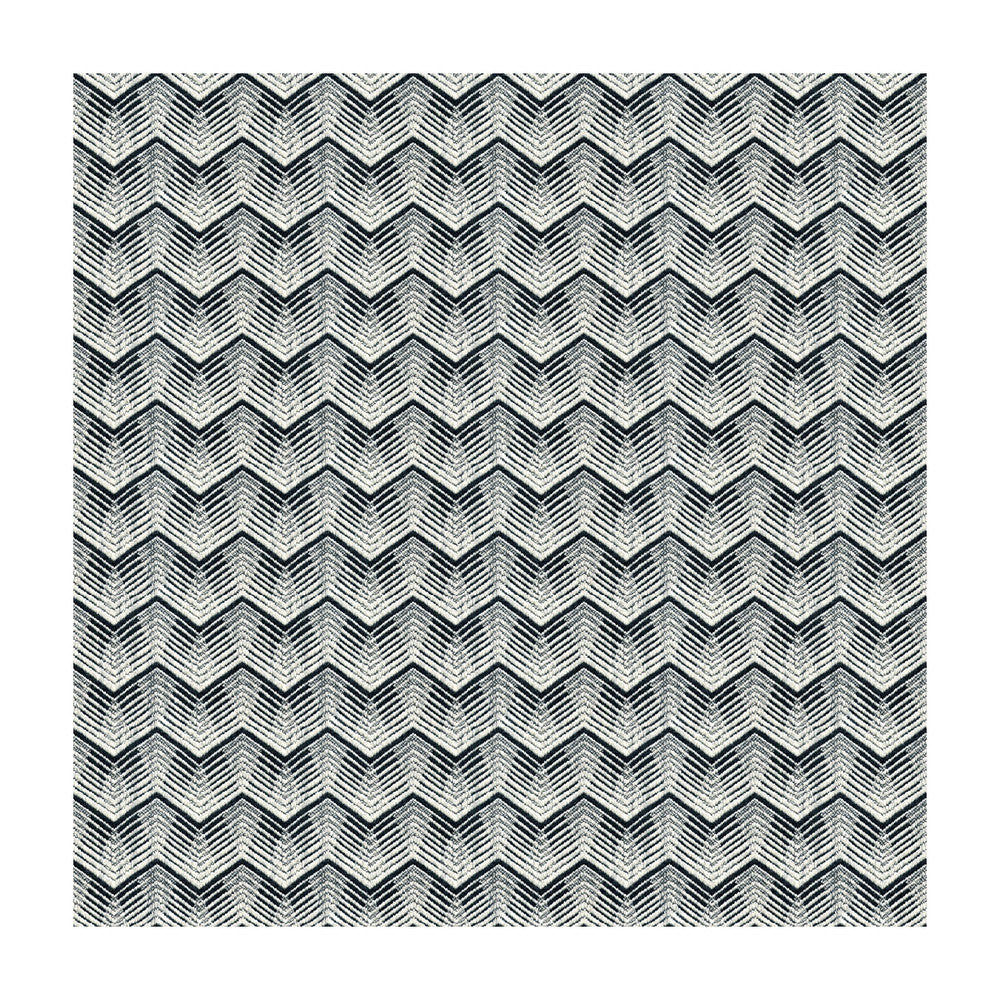 Tempest Onyx/Ivory by Groundworks Fabric KELLY WEARSTLER III VISCOSE - 66%;LINEN - 31%;POLYAMIDE - 3% France HEAVY Horizontal: 2.5 and Vertical: 2 54 - Fabric Carolina -