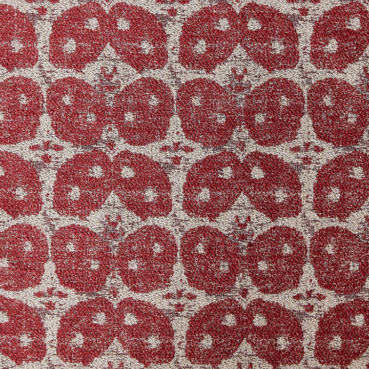 Panarea Ruby by Groundworks Fabric ALLEGRA HICKS ISLANDS COLLECTION VISCOSE - 44%;COTTON - 27%;LINEN - 11%;ACRYLIC - 9%;NYLON - 9% Italy Horizontal: 5.5 and Vertical: 4.88 55 - Fabric Carolina -