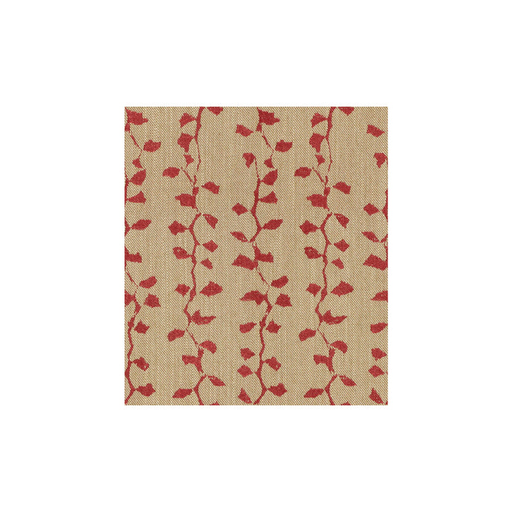 Jungle Ruby by Groundworks Fabric ALLEGRA HICKS ISLANDS COLLECTION VISCOSE - 72%;LINEN - 13%;COTTON - 11%;ACRYLIC - 4% Italy Horizontal: 5.5 and Vertical: 12.8 55 - Fabric Carolina -