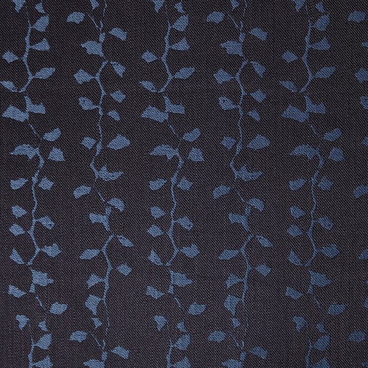 Jungle Midnight by Groundworks Fabric ALLEGRA HICKS ISLANDS COLLECTION VISCOSE - 72%;LINEN - 13%;COTTON - 11%;ACRYLIC - 4% Italy - Horizontal: 5.5 and Vertical: 12.8 55 - Fabric Carolina -