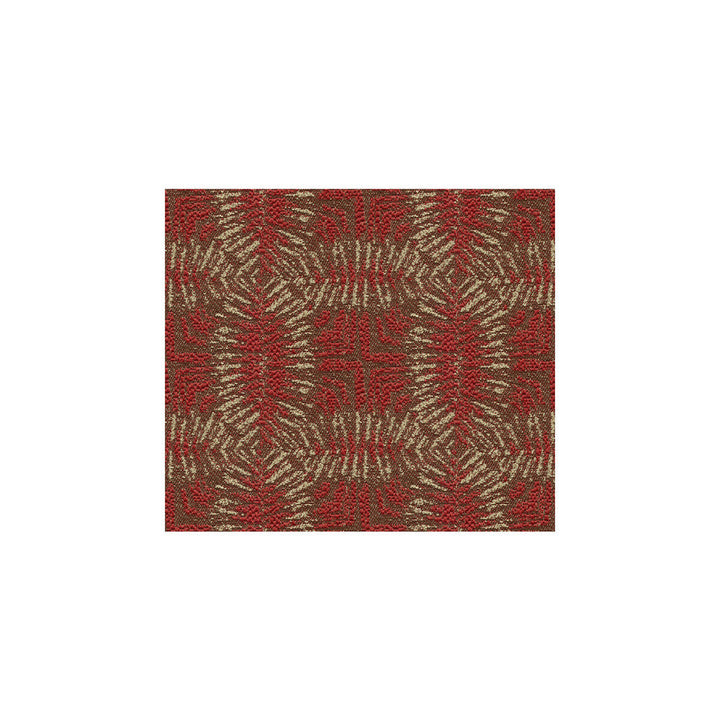 Calypso Ruby by Groundworks Designer Fabric ALLEGRA HICKS ISLANDS COLLECTION VISCOSE - 50%;COTTON - 24%;LINEN - 10%;ACRYLIC - 8%;NYLON - 8% Italy Horizontal: 5.5 and Vertical: 4.92 55 - Swanky Fabrics -