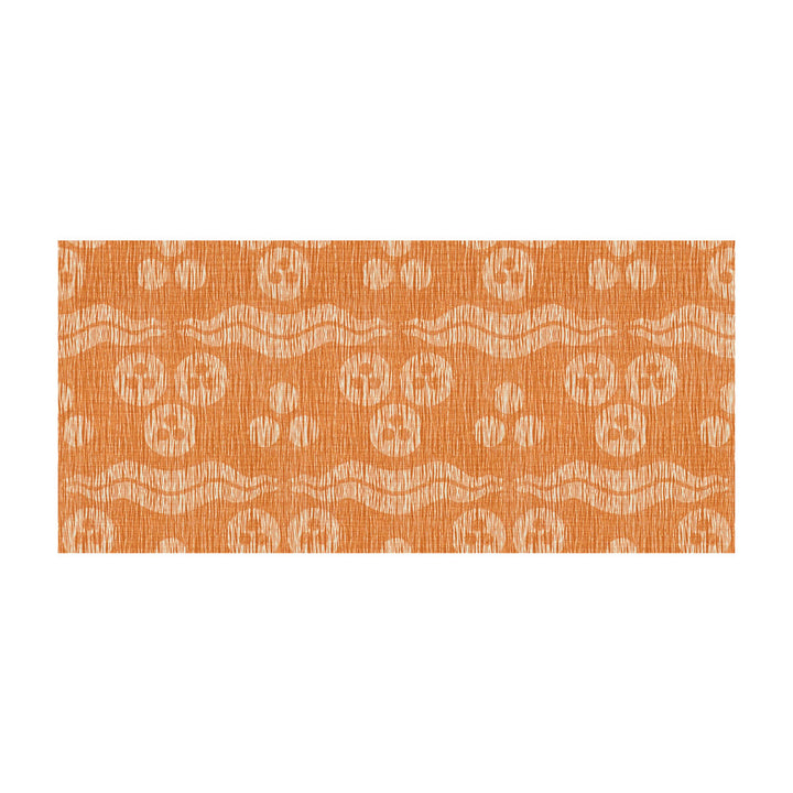 Ragged Sultan Copper by Groundworks Fabric ASHLEY HICKS TEXTURES LINEN - 55%;COTTON - 45% Belgium HEAVY Horizontal: 8.8 and Vertical: 12.2 54 - Fabric Carolina -