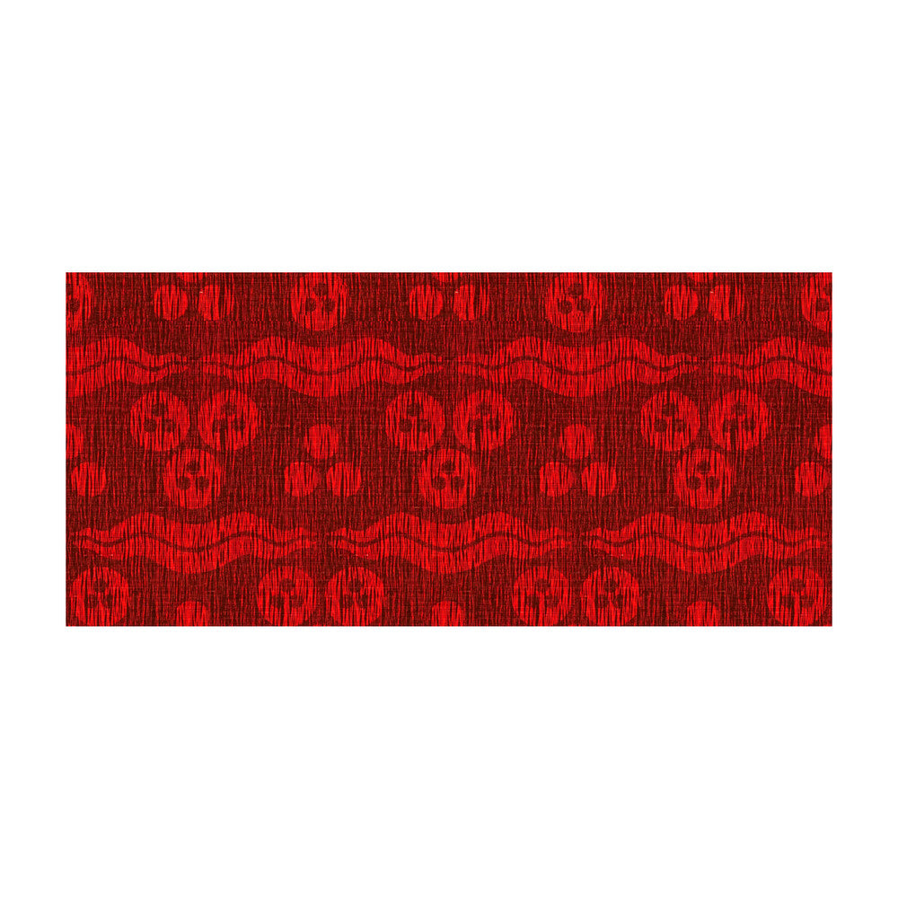 Ragged Sultan Ruby by Groundworks Fabric ASHLEY HICKS TEXTURES LINEN - 55%;COTTON - 45% Belgium HEAVY Horizontal: 8.8 and Vertical: 12.2 54 - Fabric Carolina -