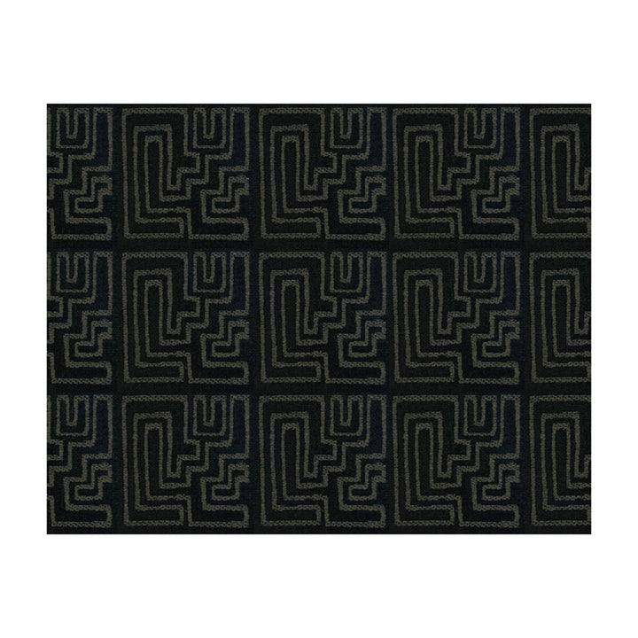 Miramar Graphite by Groundworks Fabric KELLY WEARSTLER TERRA FIRMA TEXTILES SOLUTION DYED ACRYLIC - 100% United States MEDIUM Horizontal: 9 and Vertical: 9.5 54 - Fabric Carolina -