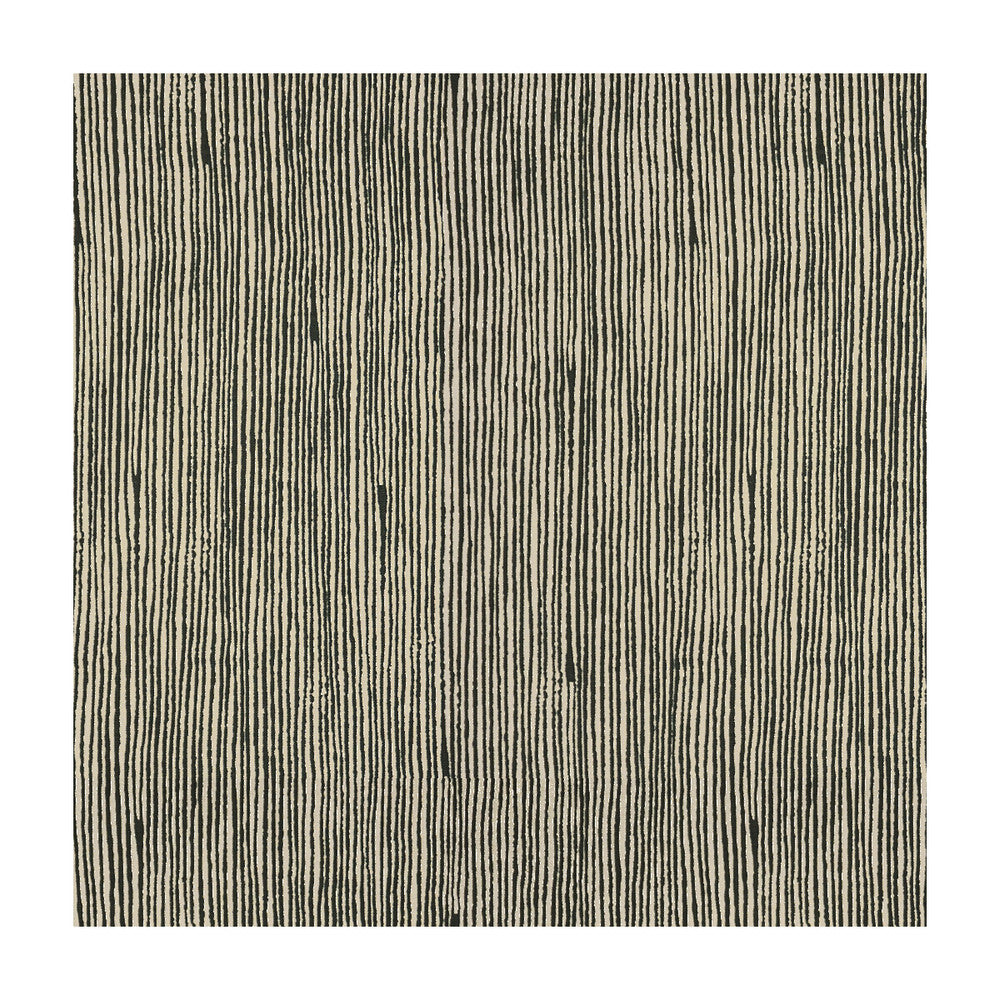 Vertex Black by Groundworks Fabric KELLY WEARSTLER TERRA FIRMA TEXTILES SOLUTION DYED POLYESTER - 100% Italy HEAVY Horizontal: 17.75 and Vertical: 25 54.25 - Fabric Carolina -