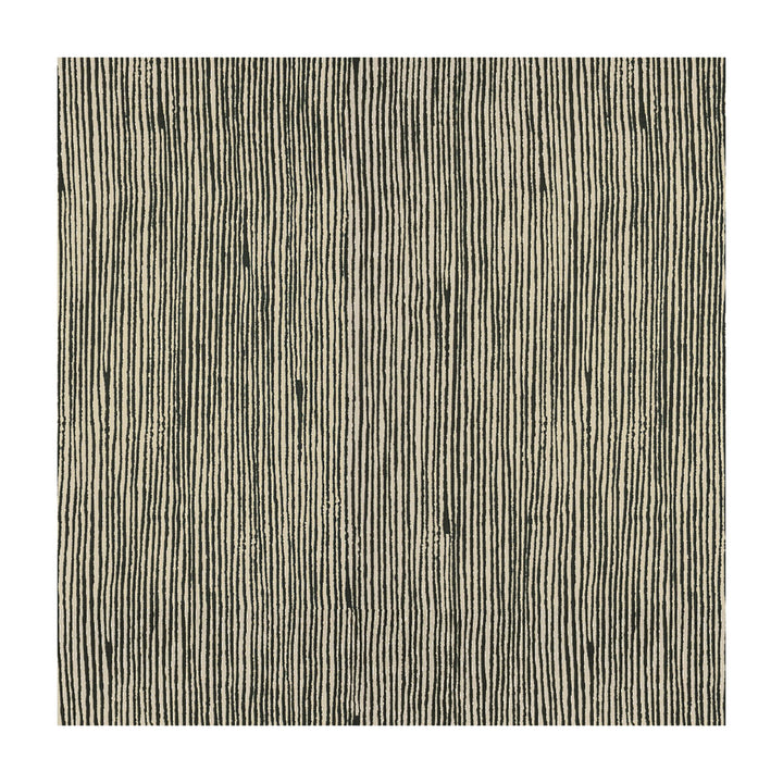 Vertex Black by Groundworks Fabric KELLY WEARSTLER TERRA FIRMA TEXTILES SOLUTION DYED POLYESTER - 100% Italy HEAVY Horizontal: 17.75 and Vertical: 25 54.25 - Fabric Carolina -