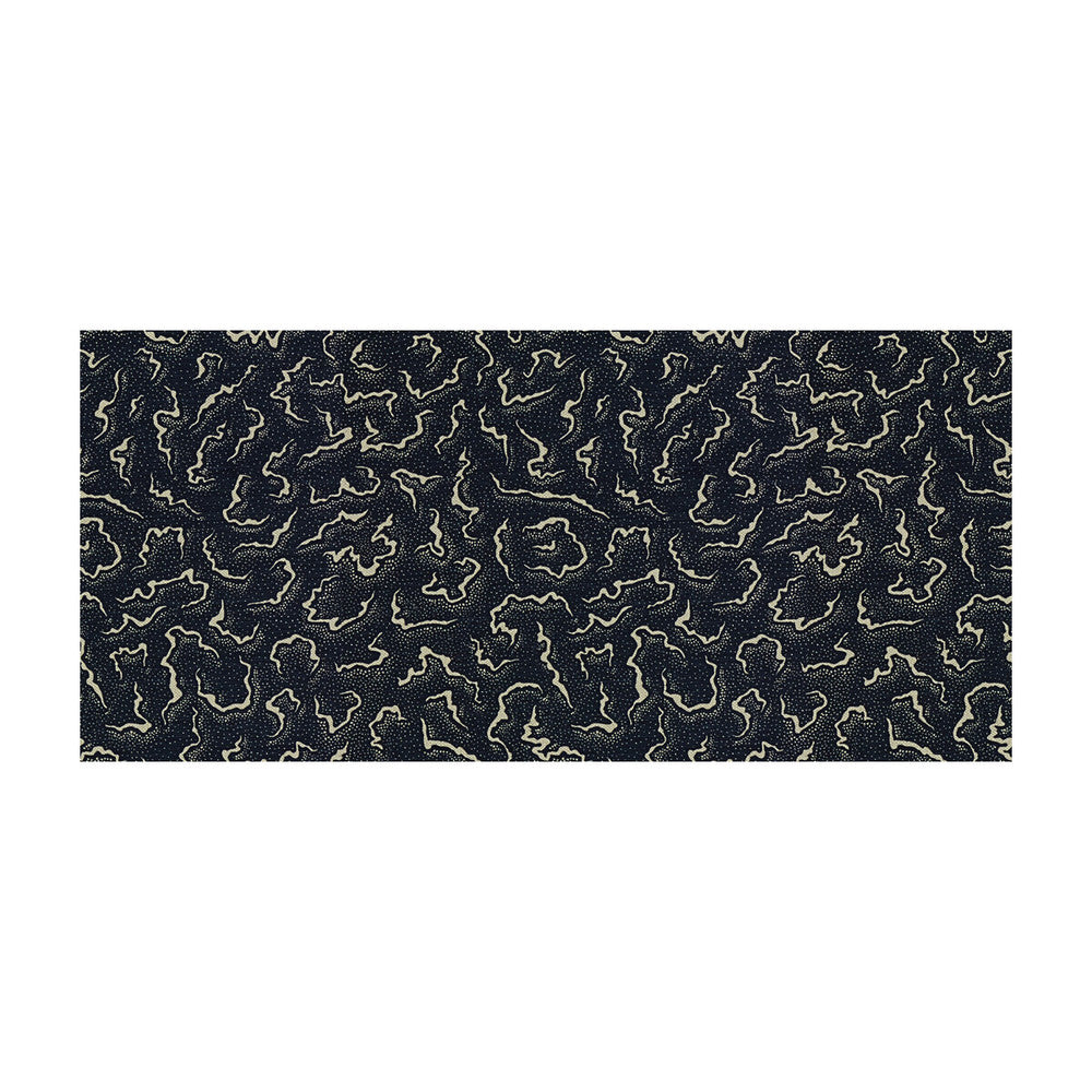 Eleuthera Indigo by Groundworks Fabric ASHLEY HICKS TEXTURES LINEN - 51%;COTTON - 49% Belgium HEAVY Horizontal: 13.1 and Vertical: 12.2 54 - Fabric Carolina -