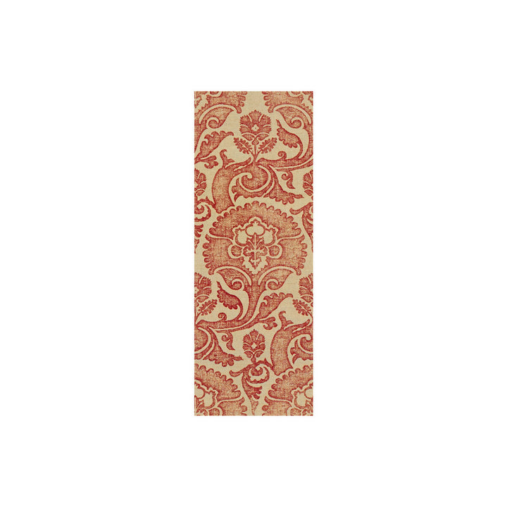 Bargello Oxblood by Groundworks Fabric ASHLEY HICKS TEXTURES LINEN - 51%;COTTON - 49% Belgium HEAVY Horizontal: 8.8 and Vertical: 24.4 54 - Fabric Carolina -