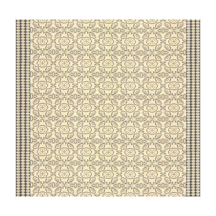 Maze Metal by Groundworks Fabric ALLEGRA HICKS GARDEN COLLECTION LINEN - 88%;NYLON - 12% Belgium HEAVY Horizontal: 52 and Vertical: 6.5 53 - Fabric Carolina -