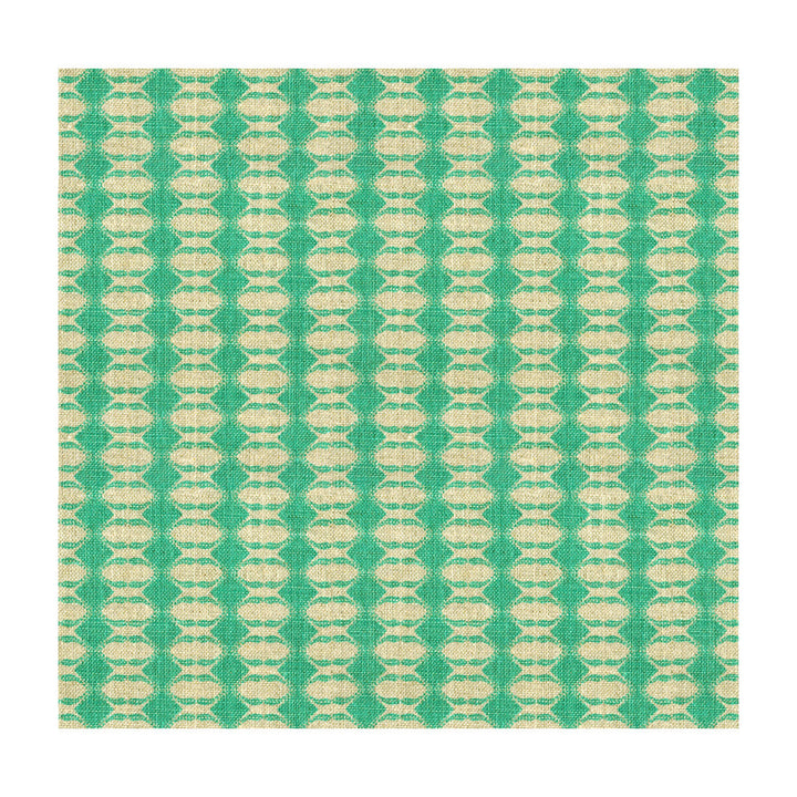 Diamond Aqua by Groundworks Fabric ALLEGRA HICKS GARDEN COLLECTION LINEN - 88%;NYLON - 12% Belgium HEAVY Horizontal: 1.25 and Vertical: 1 53 - Fabric Carolina -