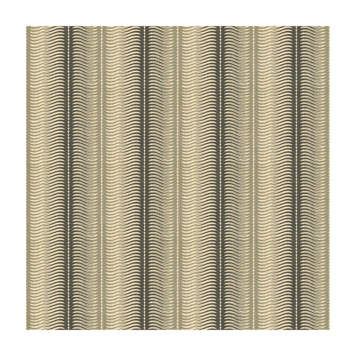 Stripes Metal by Groundworks Fabric ALLEGRA HICKS GARDEN COLLECTION LINEN - 88%;NYLON - 12% Belgium HEAVY Horizontal: 2.52 and Vertical: 5.24 50 - Fabric Carolina -