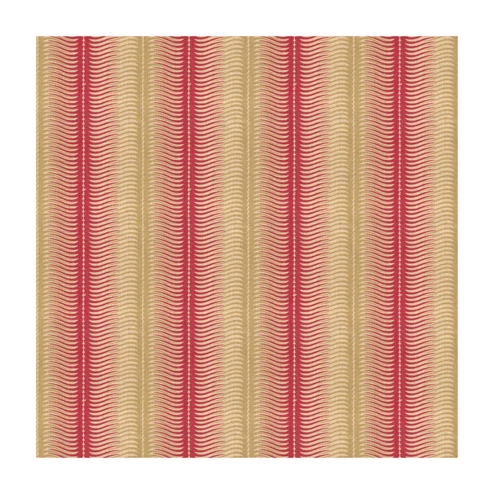 Stripes Cerise by Groundworks Fabric ALLEGRA HICKS GARDEN COLLECTION LINEN - 88%;NYLON - 12% Belgium HEAVY Horizontal: 2.52 and Vertical: 5.24 50 - Fabric Carolina -
