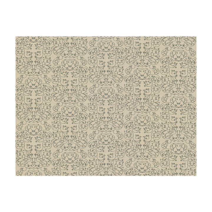 Garden Metal by Groundworks Designer Fabric ALLEGRA HICKS GARDEN COLLECTION LINEN - 88%;NYLON - 12% Belgium HEAVY Horizontal: 9.85 and Vertical: 12.61 50 - Swanky Fabrics -