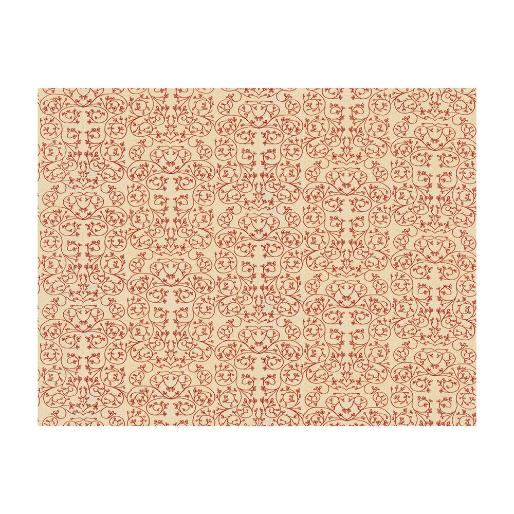 Garden Cerise by Groundworks Fabric ALLEGRA HICKS GARDEN COLLECTION LINEN - 88%;NYLON - 12% Belgium HEAVY Horizontal: 9.85 and Vertical: 12.61 50 - Fabric Carolina -