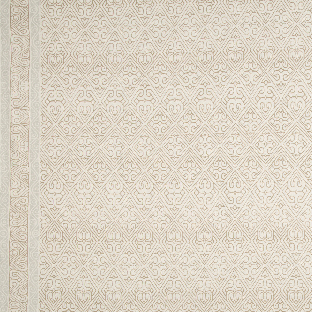 Cantara Linen/Beige by Groundworks Fabric THOMAS O'BRIEN TEXTILES VOL.V COTTON - 80%;FLAX - 20% United States Horizontal: 54 and Vertical: 25.5 54 - Fabric Carolina -